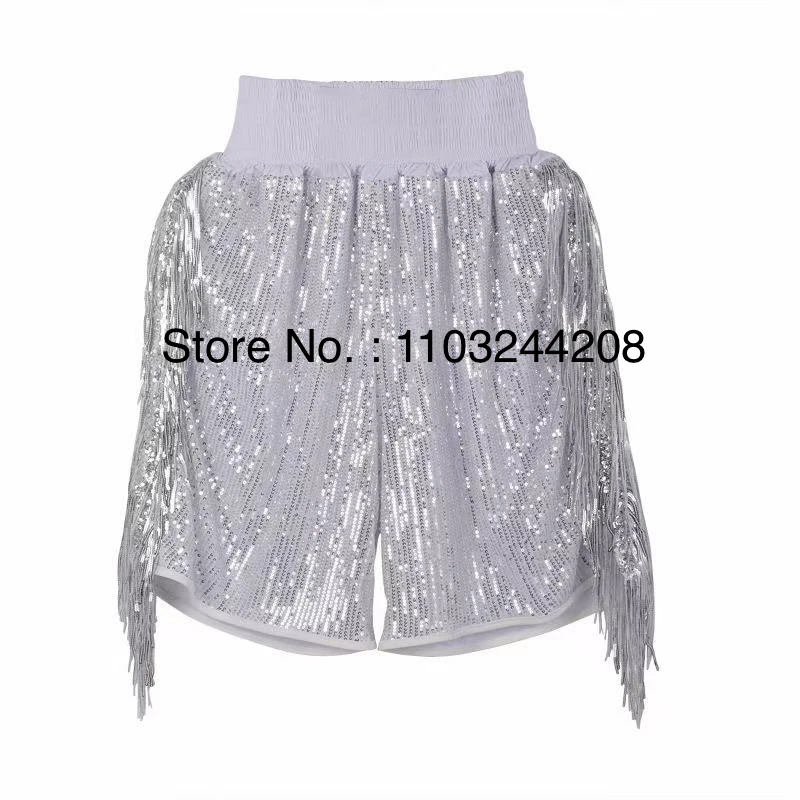 Muay Thai Boxing Shorts Men Women Child Gold Sequins Kickboxing Fight Shorts Martial Arts MMA BJJ Cage Fighting Grappling Pants