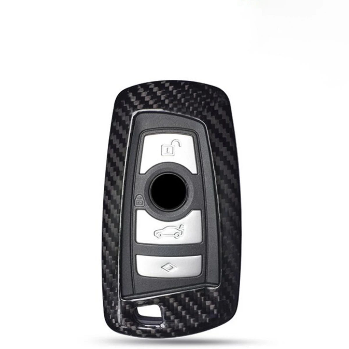 

1 Set Real Carbon Fiber Car Key Case Cover Shell For BMW 1/2/3/4/5/7 Series X3 F25 X4 F26 F20 F22 F30 F31 F34 F32 F10 F07 F12