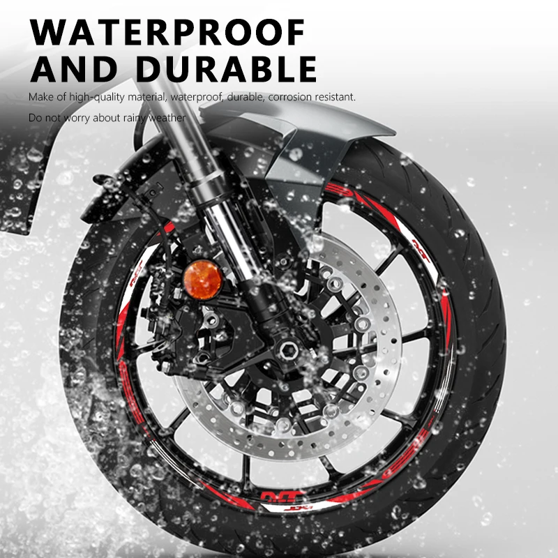 Reflektierende Felgenaufkleber Für Honda NT1100 (2022-2023) – Komplettes Set, Wasserfest | Verschiedene Farben