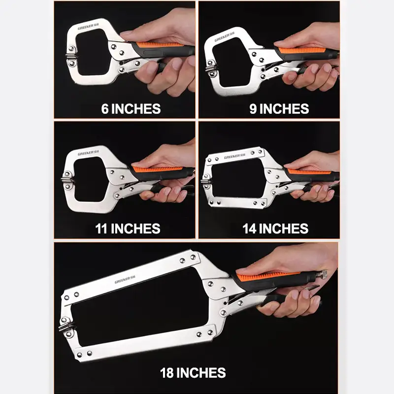 GREENERY Greener Strong Pliers Clamp Multi-functional Manual Universal Industrial-grade Pressure Wire Cutters Fixed Tool Plus - Image 6