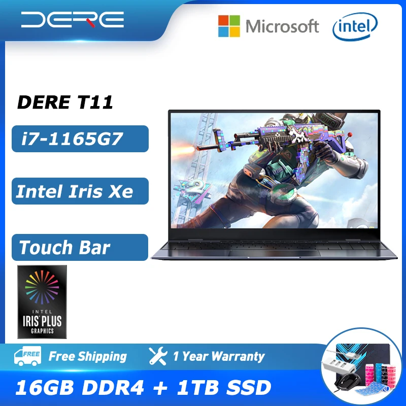 Dere Laptop Tbook T11 15.6