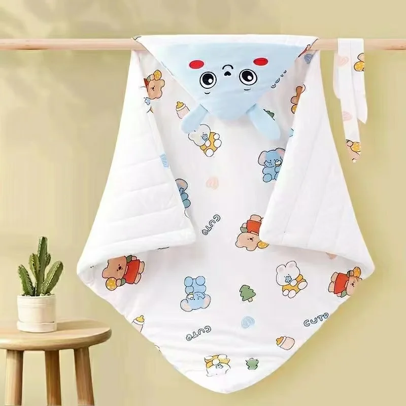 Hold Cotton Bag and Summer Thin Delivery Room Pack Single Wrap Anti-shock Swaddling Blanket