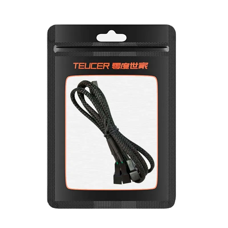 Pwm Fan Expansion Cable TEUCER PWM Fan Expansion Cable Computer Motherboard Interface Distributor 1To 1/2/3/4 Splitter Is Suitable For 3Pin And 4Pin