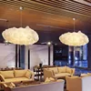 Cloud Pendant Light Dining Table Restaurant  Mall Chandelier Modern White Floating Cloud Hanging Lamp Kitchen Island Decor Light 4