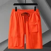 Summer Cargo Shorts Men 12XL Plus Size Shorts Fashion Casual Short Pants Male Summer Elastic Waist Shorts Big Size 12XL 4