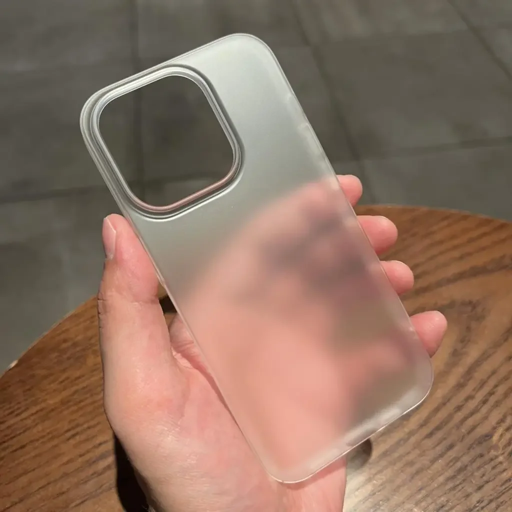 Ultra Thin Matte Hard PC Translucent Clear Phone Case For iPhone 16 Pro 15 14 Plus 13 12 Pro Max Shockproof Slim Skin Back Cover 3 Ultra Thin Matte Hard PC Translucent Clear Phone Case For iPhone 16 Pro 15 14 Plus 13 12 Pro Max Shockproof Slim Skin Back Cover 3