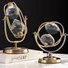 15/30/60 Minutes Rotate Metal Retro Hourglass Creative Black Sand Timekeeper Luxury Crafts Home Decor Sand Clock Ornaments Gifts 1