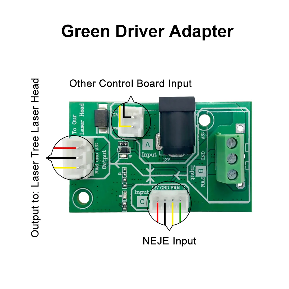 LASER TREE 20W/40W/80W Driver Adapter Board 5