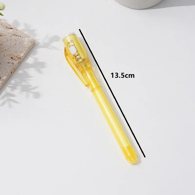 Invisible ink pen 7 PCS Invisible Ink Pen With Light Invisible Pen Magic Highlighter Markers Funny Glitter Pens SGB01
