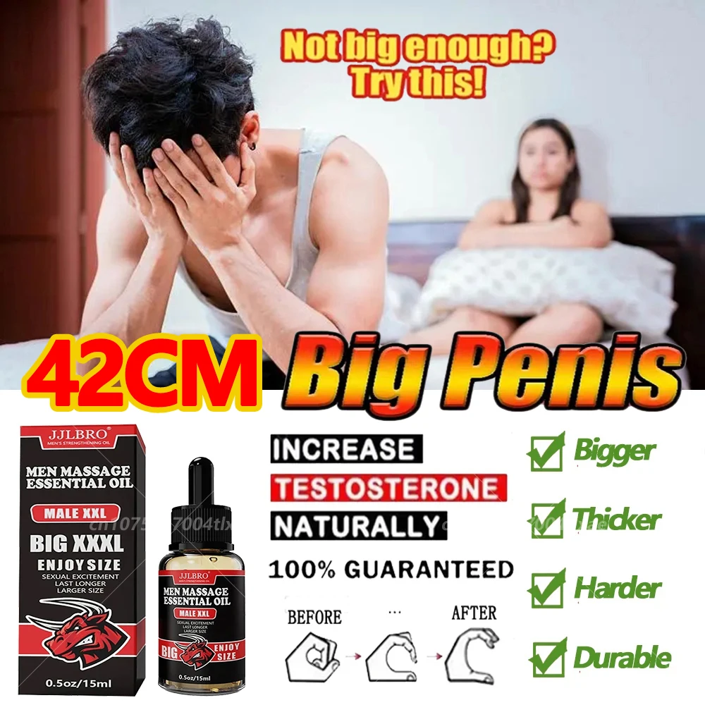 Penis Thickening Growth Massage Enlargement Oil Cock Erection Enhance Liquid Man Product