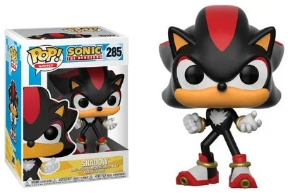 Nuevos juguetes de vinilo FUNKO POP SUPER SONICs con anillo n.º 283 EMERALD n.º 284 SHADOW n.º 285, modelo de figura de acción coleccionable para regalo de niños