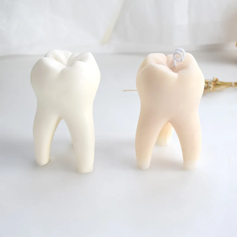 

Dental Candle Silicone Mold Handmade DIY Creative Silicone Decoration Cake Baking Silicone Mold