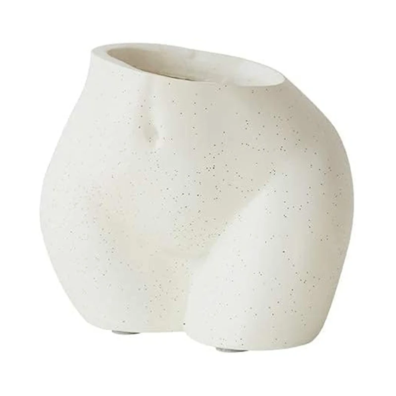 

Mini Lower Body Pot, Female Body Shaped Small Flower Planter With Drainage Holes, Resin Plant Pot, Cute Christmas