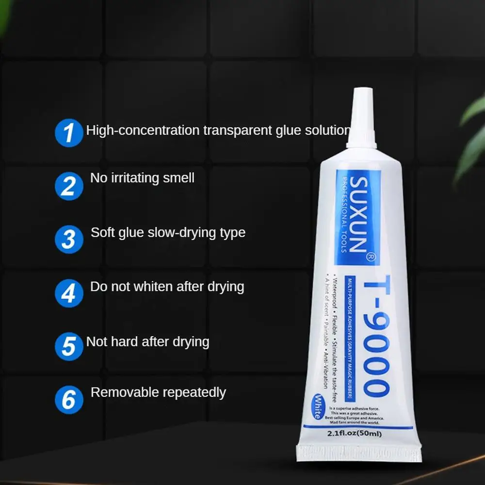 15ml 50ml 110ml 플라스틱 금속 보석 아크릴 접착제 Diy 전화 화면 본딩 유리 수리 접착제, 강력한 투명 접착제 홈 도구