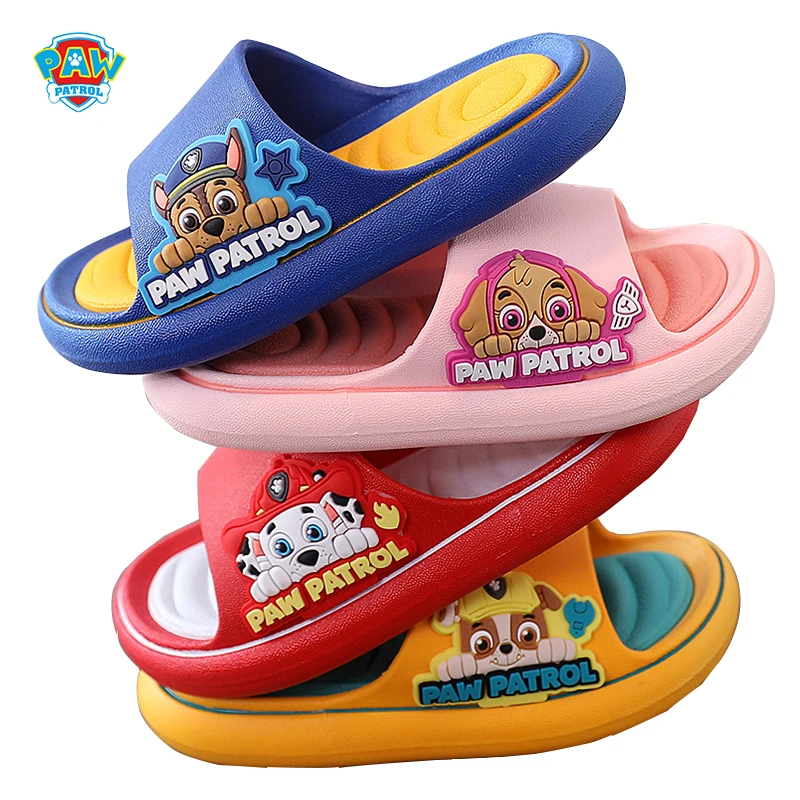 paw patrol chase slippers