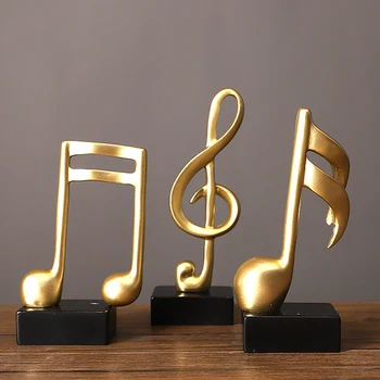 Resin Musical Note Ornaments 1
