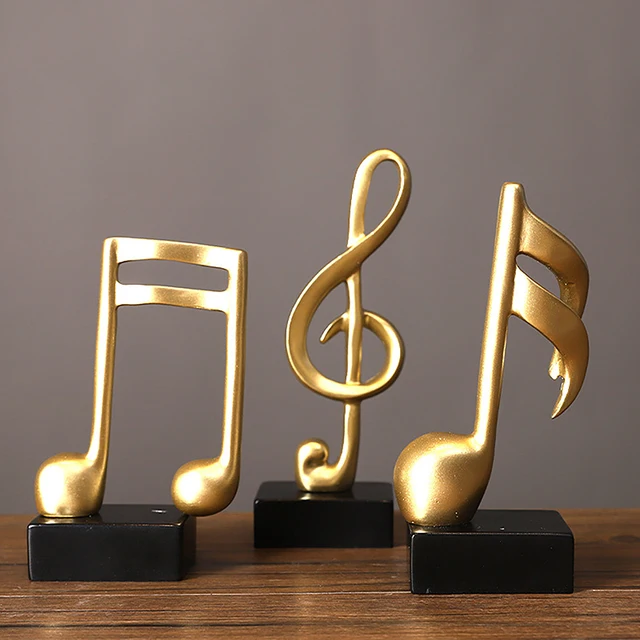 Resin Musical Note Ornaments 1