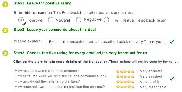 feedback