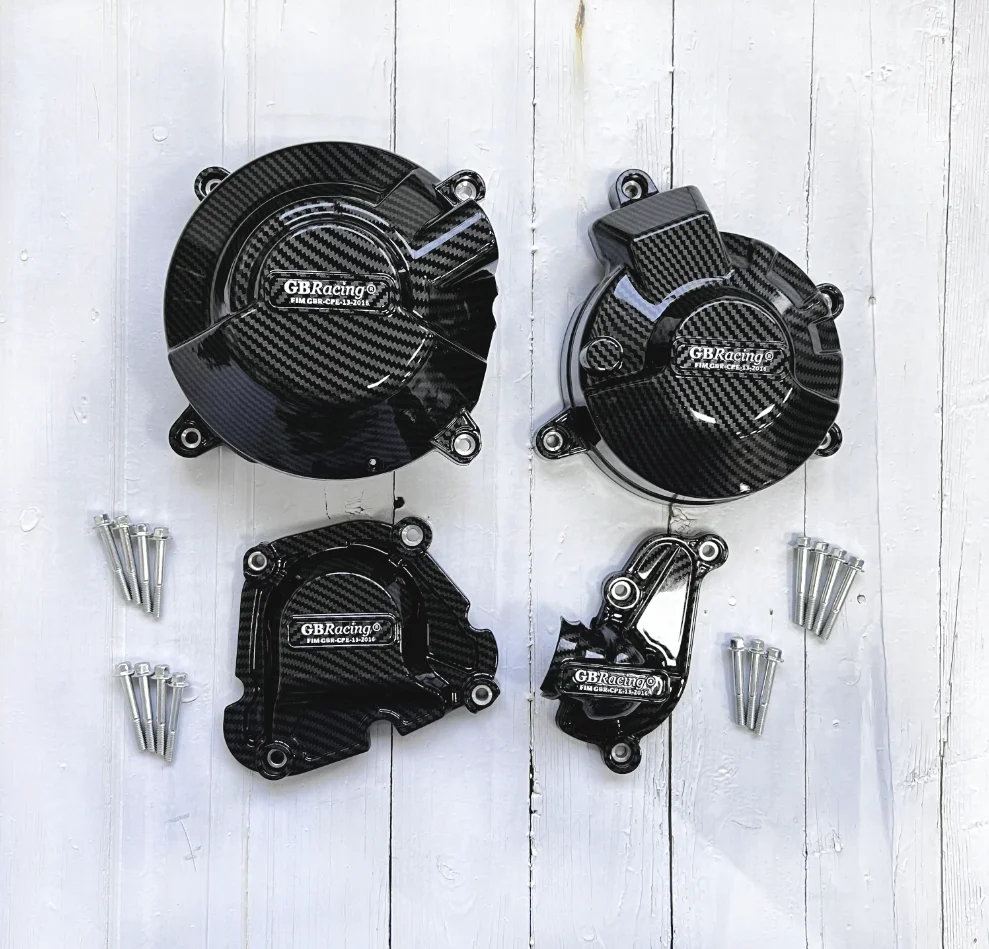 Engine Cover Protector Case carbon-look For Yamaha MT-09 FZ-09 TRACER SCRAMBLER XSR900 Motorcycles