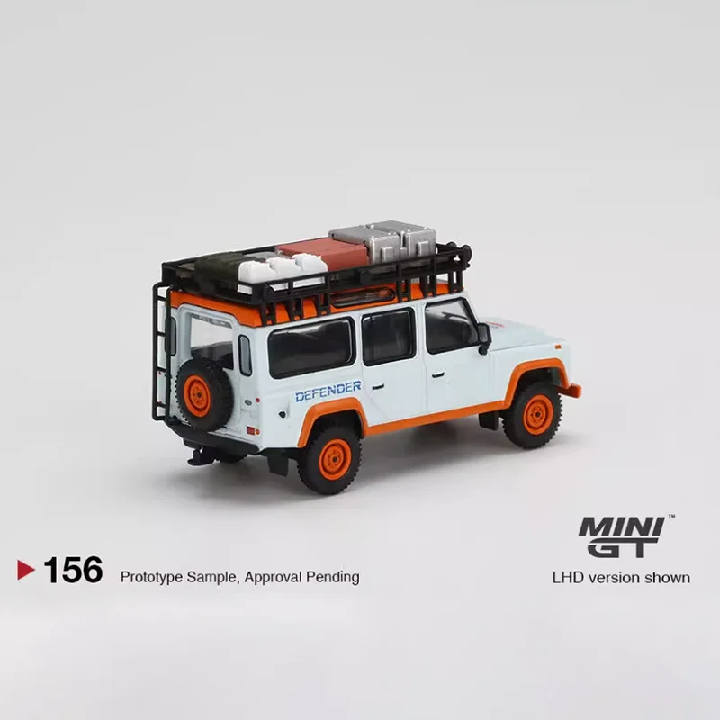 미니GT 1:64 스케일 디펜더 110 SUV 버전 자동차 모형 합금 금속 다이캐스트 & 장난감 자동차 F 컬렉션 선물 기념품 전시