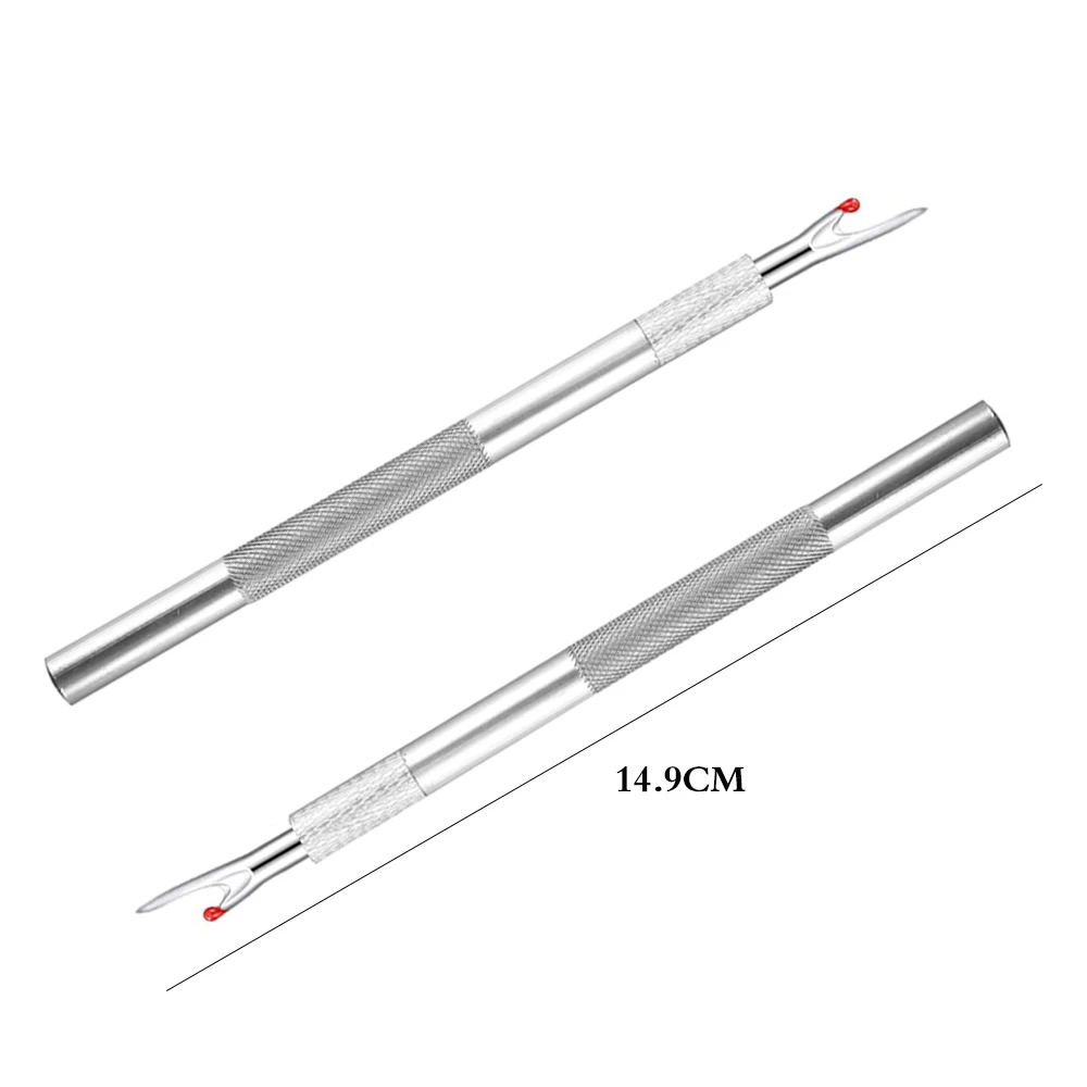 Sewing seam cutter metal seam ripper set 5Pcs replacement blade handle stitch unpicker