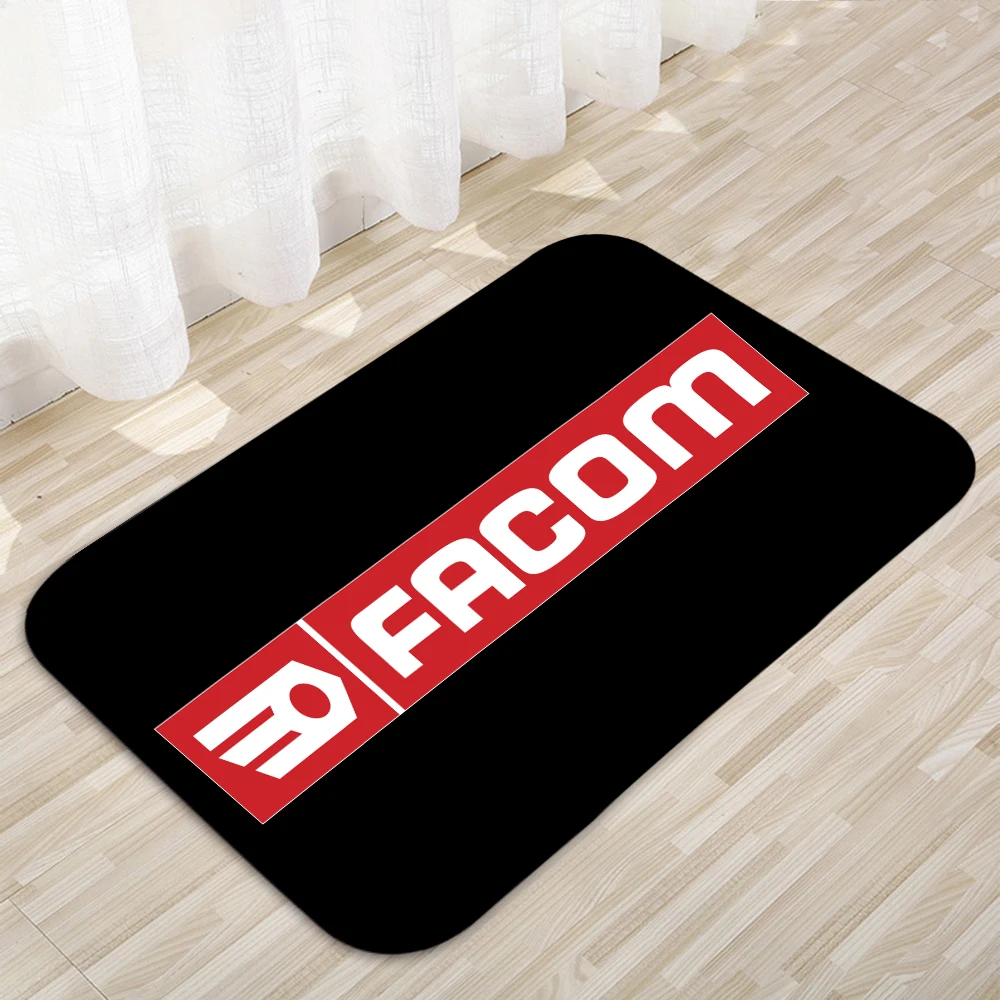 Facom 로고바닥 매트 홈 러그 도어 매트 현대 홈 장식 카펫 055