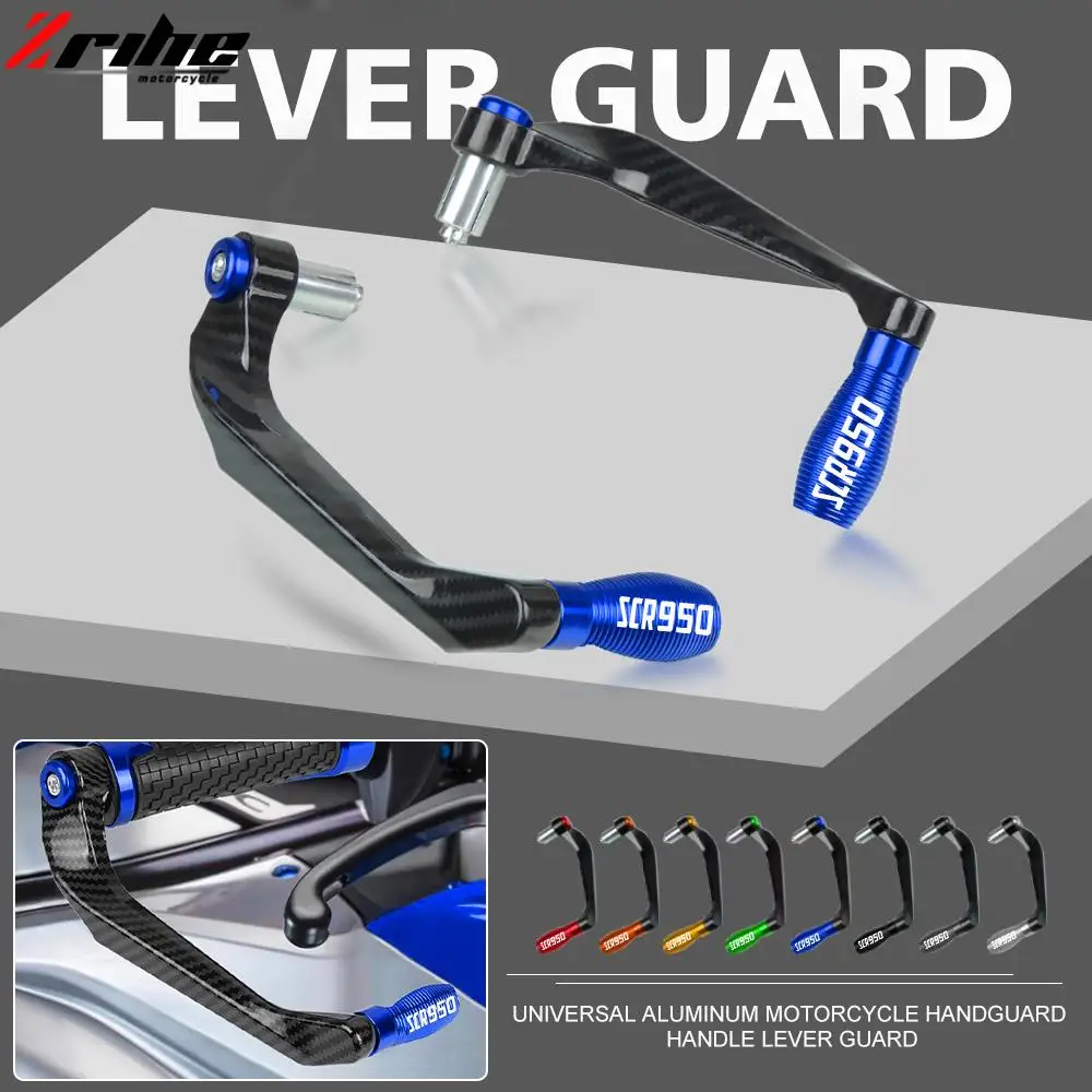 

Universal Handguard FOR YAMAHA SCR950 SCR 950 2017-2018 Motorcycle CNC Lever Guard Handlebar Grips Brake Clutch Levers Protector