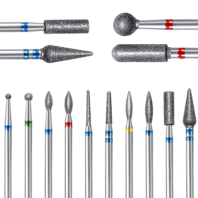 

Алмазная шлифовальная игла для ногтей, разряженная для подходящих ногтей, поверхность ногтей, мертвой кожи, чистые инструменты