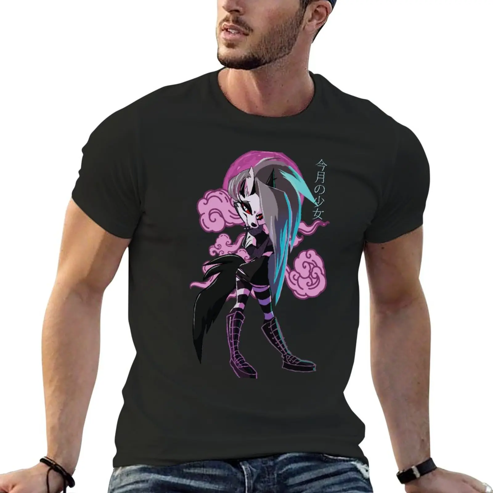 

New Loona Metal T-Shirt custom t shirts Oversized t-shirt man clothes T-shirts for men cotton