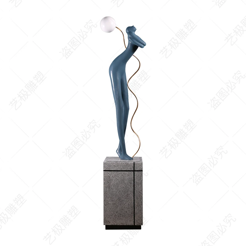 

TLL Character Sculptured Ornaments Large Landing Hotel Commercial Aisle Artwork