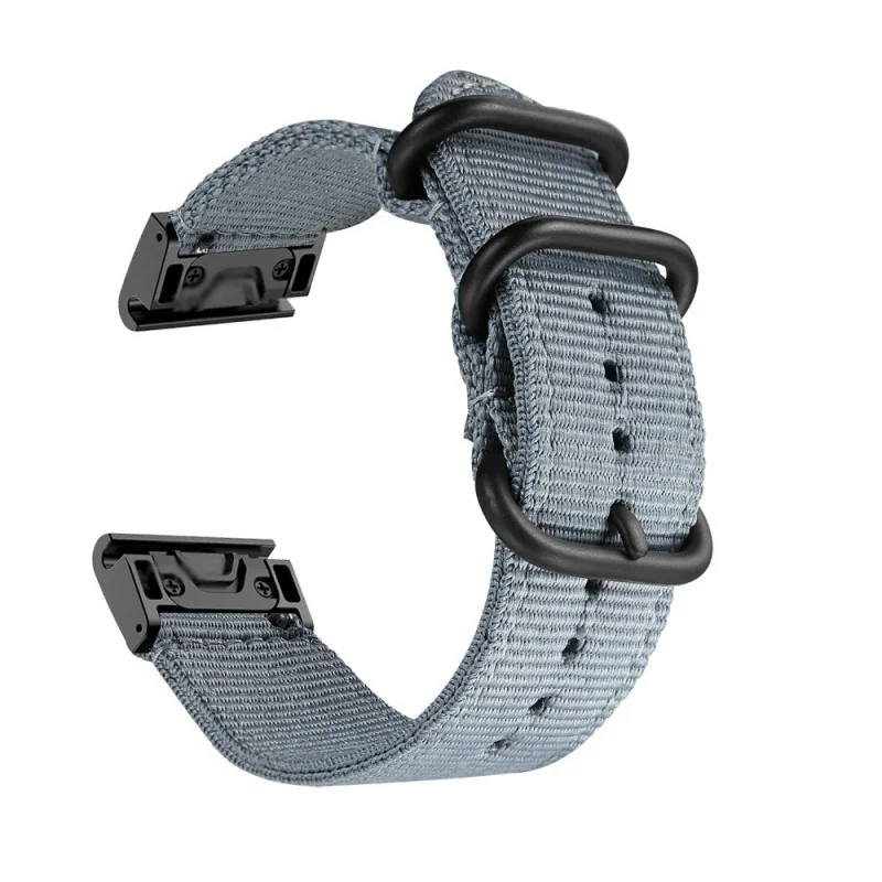 Nylon Canvas Sport Watch Strap with Tool - Multiple Width Options
