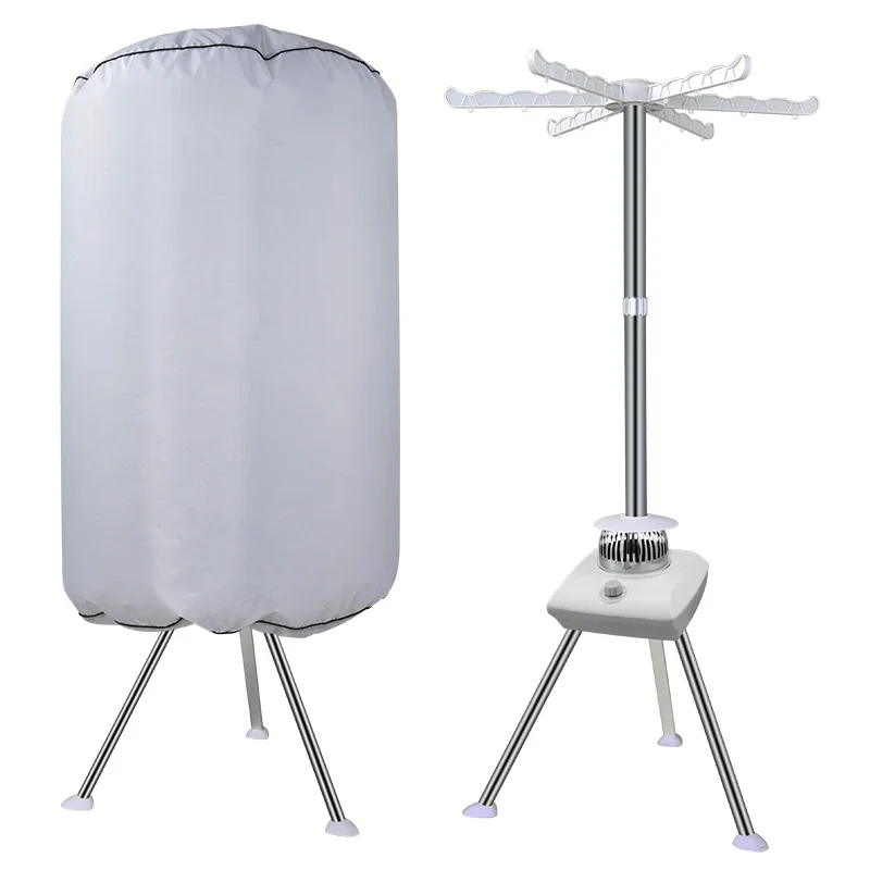 Easy Home 110V Full Aluminum Folding Clothes Dryer New Product with Automatic Features Foldable Hanging Clothes Dryer Machine