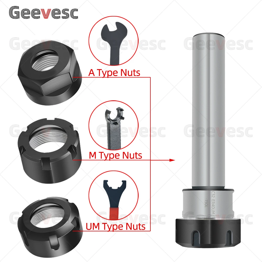 C6 C8 C10 C12 C16 C20 C25 C32 C40 ER8 ER11 ER16 ER20 ER25 ER32 Extension Rod Deep Hole Machining Tools Mill Lengthen Tool holder, tool holder,lathe tool holder