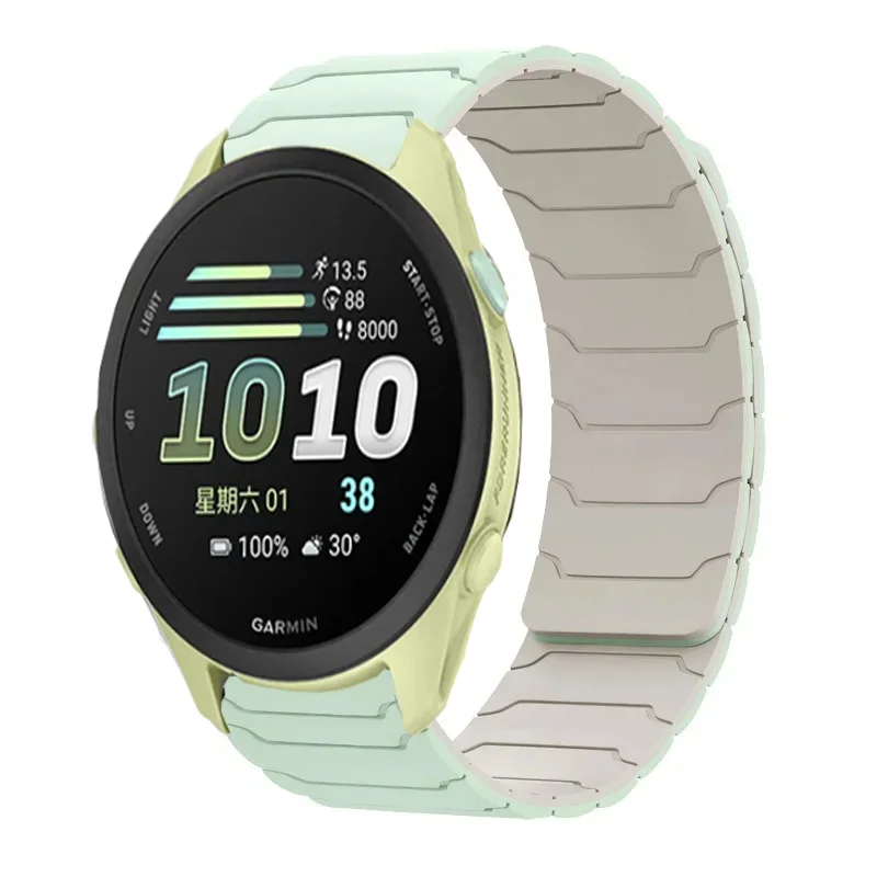 Breathable Magnetic Silicone Strap - 20/22mm - Universal Fit