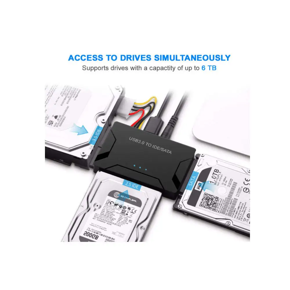 Universal Adapter Hard Drive Reader USB 3.0