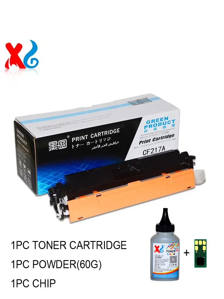 Compatible CF217A CF219A Toner Cartridge For HP LaserJet M102A M102w M130a M130nw M130fn M130fw 1600K with chip