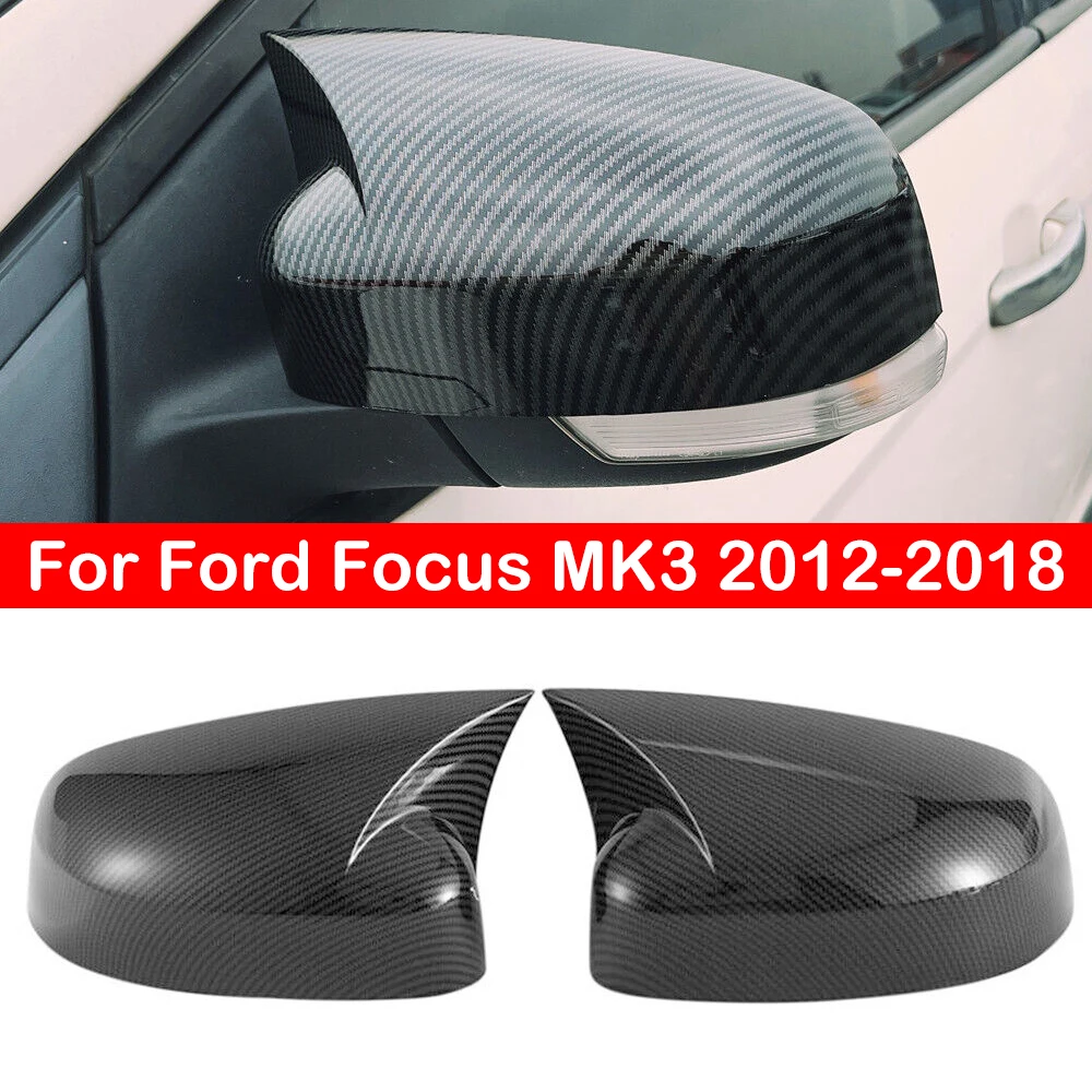 

Для Ford Focus Mk3 2012-2018 заднее зеркальное зеркальное крышка крышки крышки крыла крыла Ox Horg
