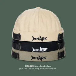Street Melon Skin Hat Men's Four Seasons Hipster Beanie Hat Brimless Hip Hop Beret Women's All-Match Yupi Chinese Landlord Hat