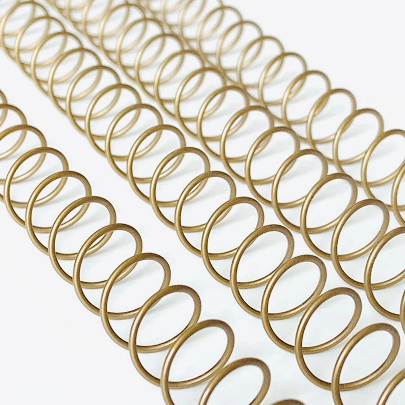 Loose Leaf Binding Coil 10PCS/LOT ReadStar 30 Rings 9.5mm Pitch Color Iron Sprial Ring For A4 A5 B5 Book 11-50mm 70-450 sheets loose leaf binding coil plastic binding coil