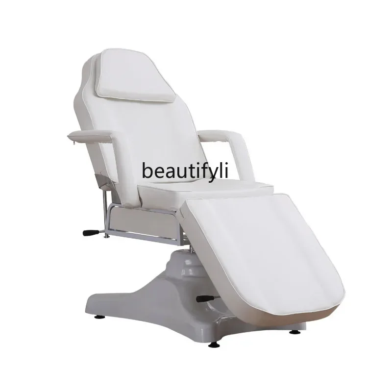 

Pneumatic Multifunctional Rotating Facial Bed Body Tattoo Adjustable Folding Beauty Salon Special