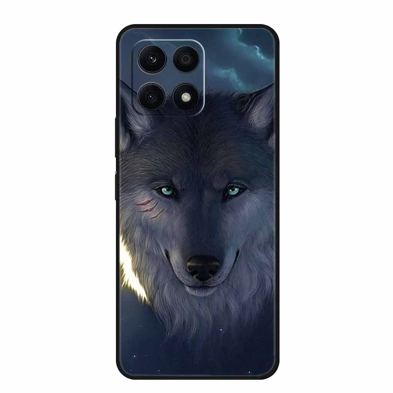 Lion Wolf TPU Silicone Protective Case - Soft Printed Cover