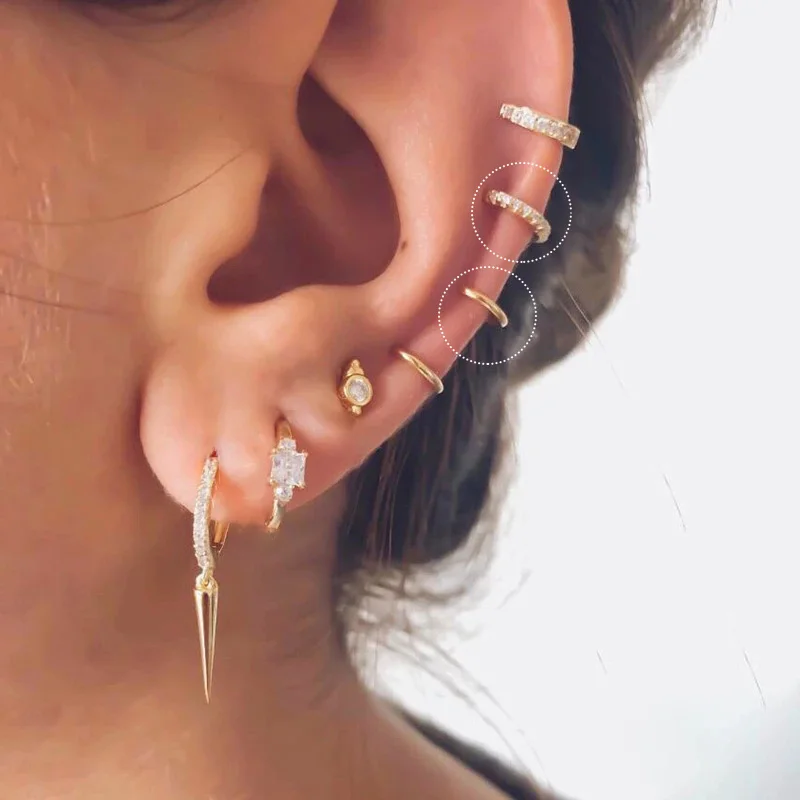 ピアス a235 APVA2254__DI ハーフエタニティ ピアス｜ピアス｜ヴァンドーム青山