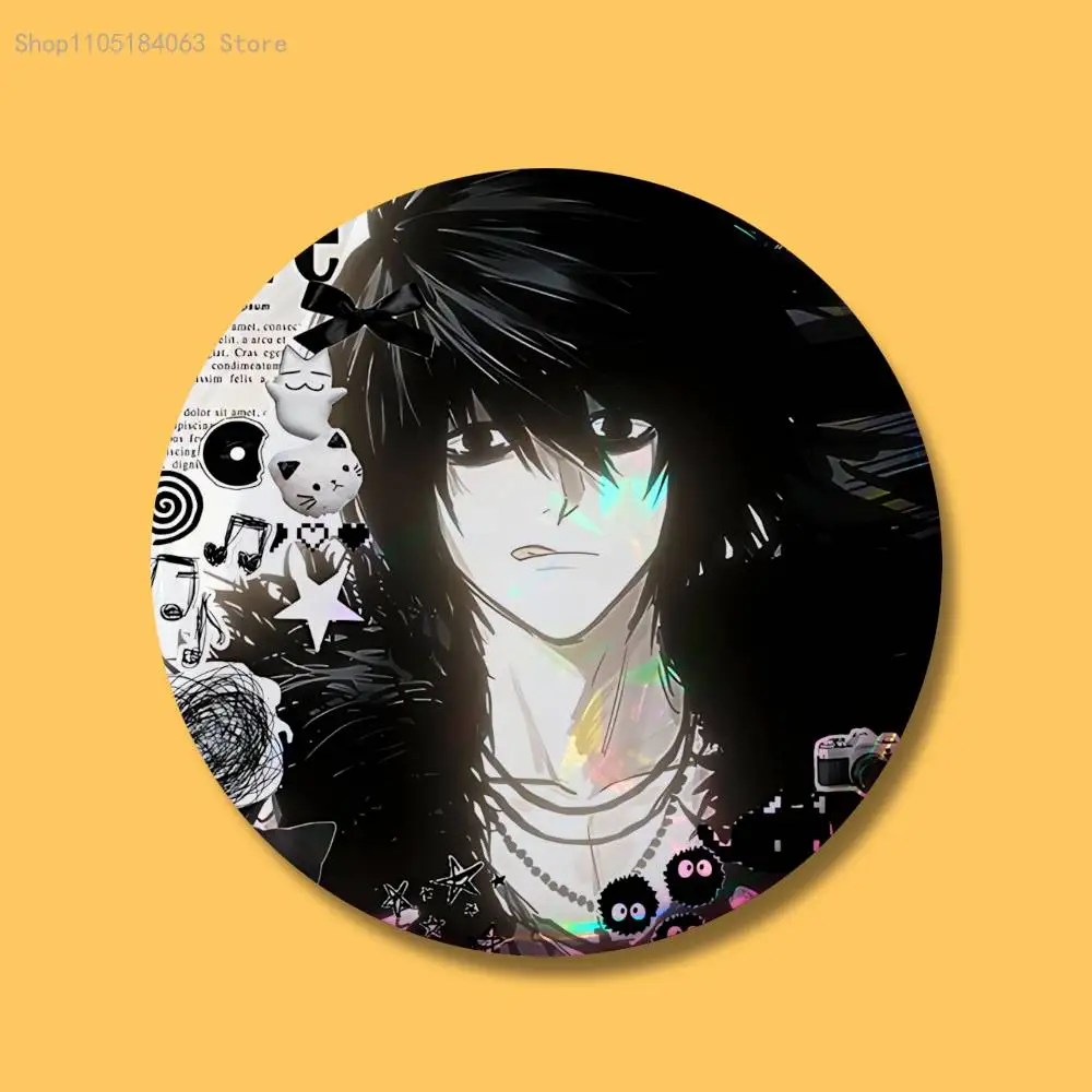 D-Death N-Note Misa L Yagami Abzeichen Knopf Runde kreative Pin Brosche Abzeichen Tasche Dekor Zubehör Fans sammeln Freunde Geschenke – Detail 15