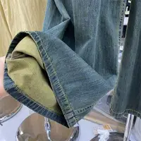 Korean Style Washed Denim Wide Strap Onesie Women's Spring Summer New Slimming Versatile Floor-Length Overalls Women's Jeanswear - Image 5