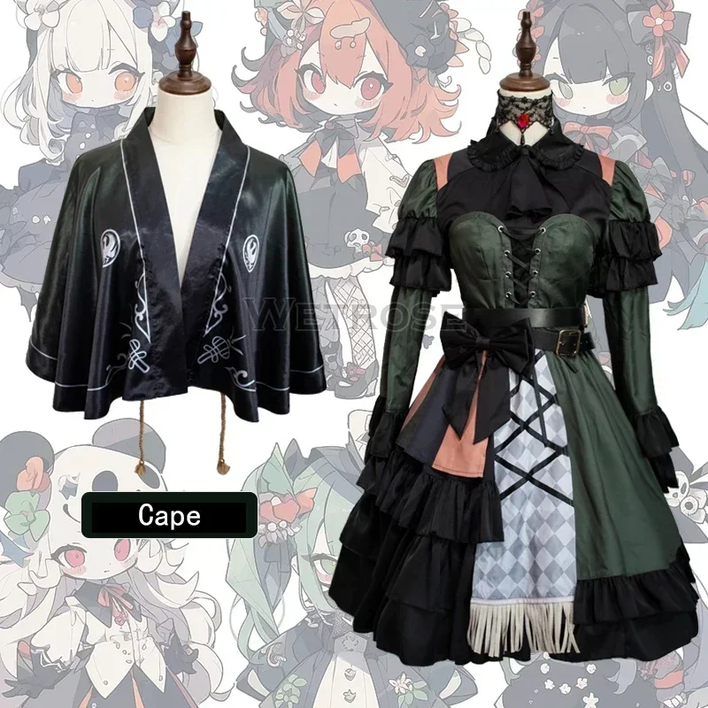 Wetrose Juufutei Raden 儒烏風亭らでん Cosplay Costume コスプレ