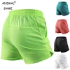 Summer Ice Silk Quick Dry Short Pants Men Breathable Sportswear Running Fitness Beach Bottoms Gym Training Zipper Pocket Shorts 1