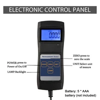 Balance de Charge Indispensable pour Fourmis 90kg, Dispositif de Pesée Électronique avec Climatisation, Rétro-Éclairage LCD Numérique, Étanche IP68 4