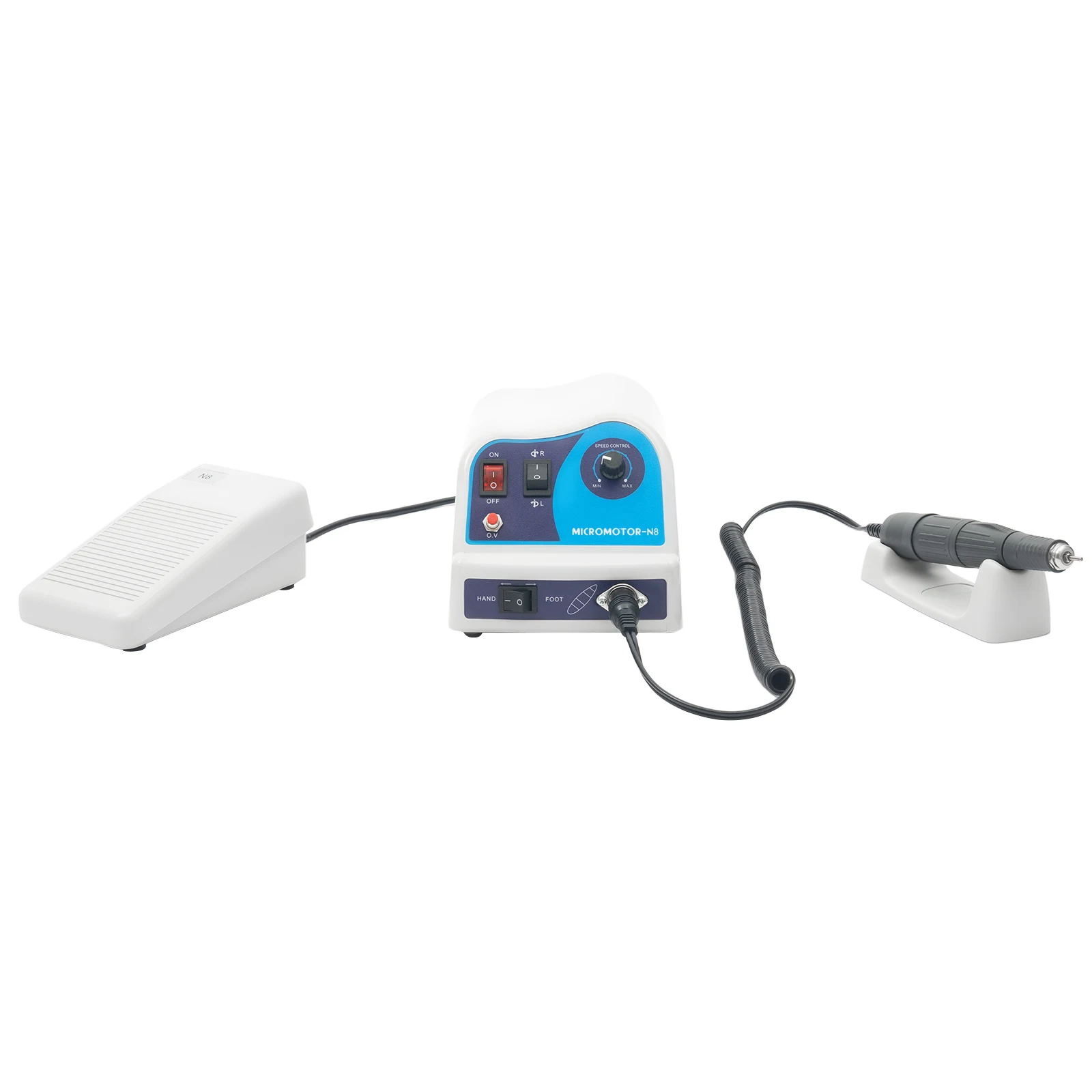 Labor-Mikromotor N8, 45000 U/min Elektrischer Mikromotor, Labor-Polierausrüstung mit Handstück, Laborausrüstung – Detail 11