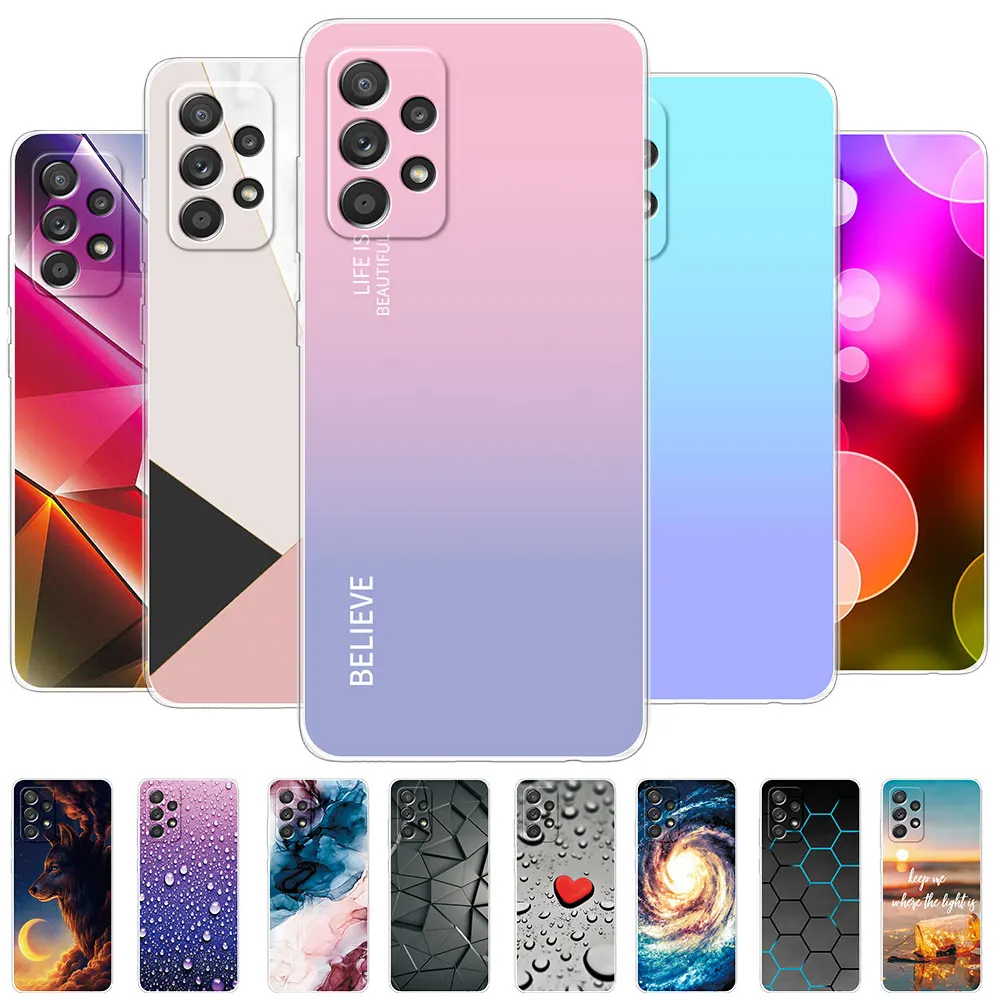 Per Samsung A52 5G Custodia Per Samsung Galaxy A52S M52 A32 4G Custodia Morbida In Silicone Trasparente Per Samsung A52S A32 A72