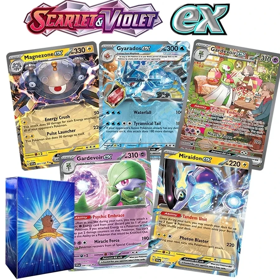 

Pokemon Cards Scarlet & Violet Evolutions Titanium crystal Charizard Vmax EX Vstar GX Battle Card Trading Flash Collection Card
